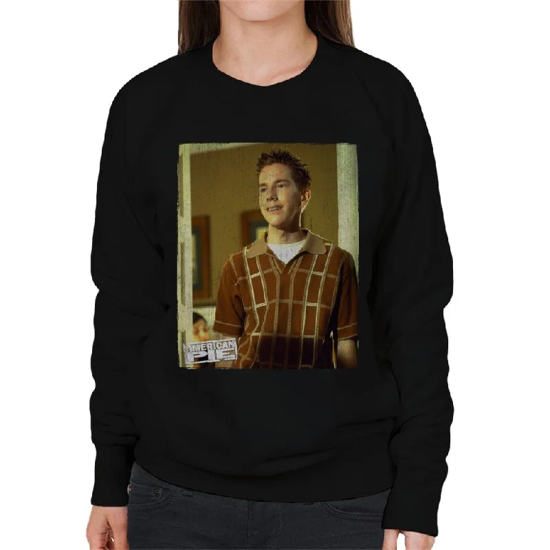 American Pie Chuck Sherman Women's Sweatshirt Hoodie with Cropped Fit Short Trendy