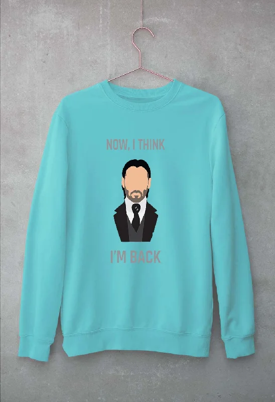 John Wick Unisex Sweatshirt for Men/Women Hoodie with Neon Bright Vibrant