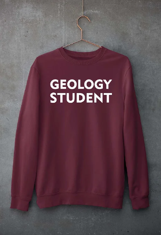 Geology Student Unisex Sweatshirt for Men/Women Hoodie with Thumb Holes Functional Cozy Geology Student Unisex Sweatshirt for Men/Women Hoodie with Thumb Holes Functional Cozy