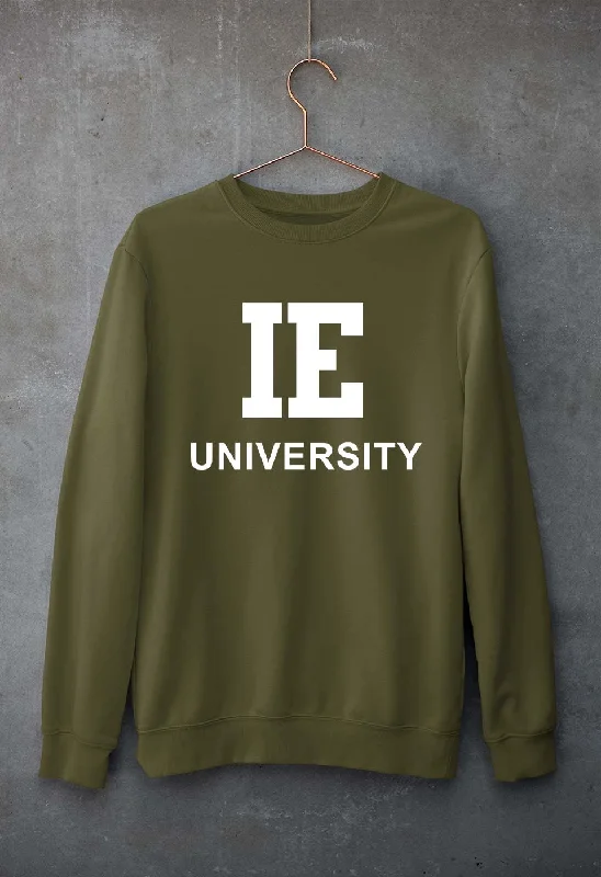 IE University Unisex Sweatshirt for Men/Women Hoodie with Relaxed Fit Easy Casual