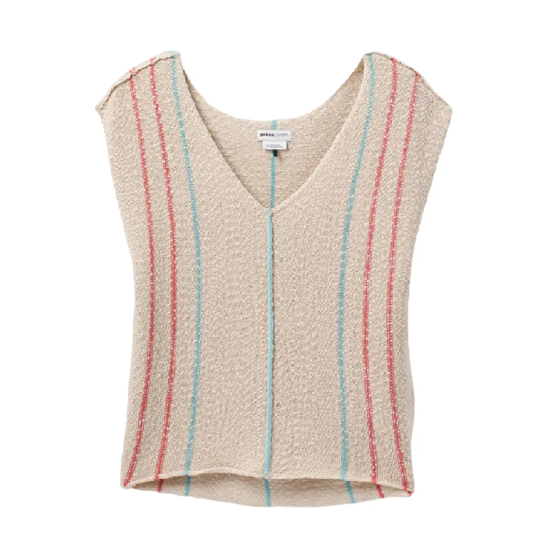 Prana Women's Wave Maker Sweater Top Fitted Slim Tailored