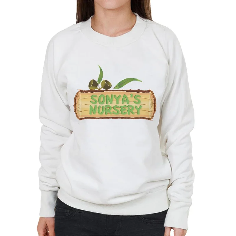 Neighbours Sonya's Nursery Women's Sweatshirt Hoodie with Lining Warm Insulated