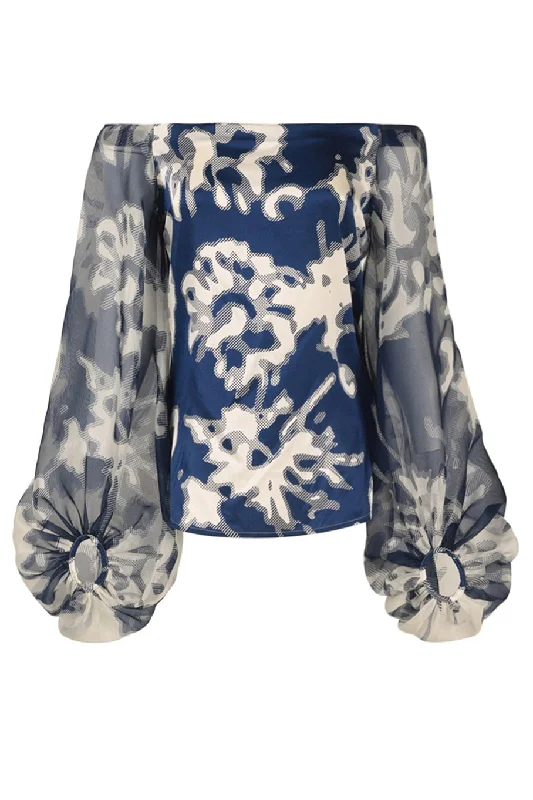 Stephanie Blouse Elegant Silk Blouse