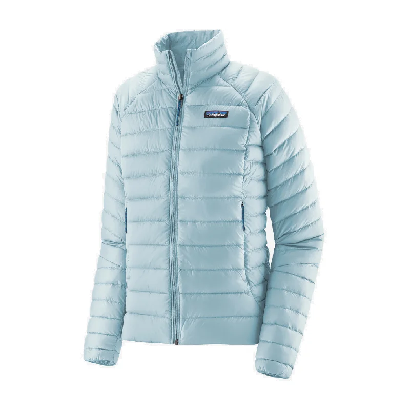 Patagonia Women's Down Sweater Jacket - Past Season Embroidered Appliqued Beaded