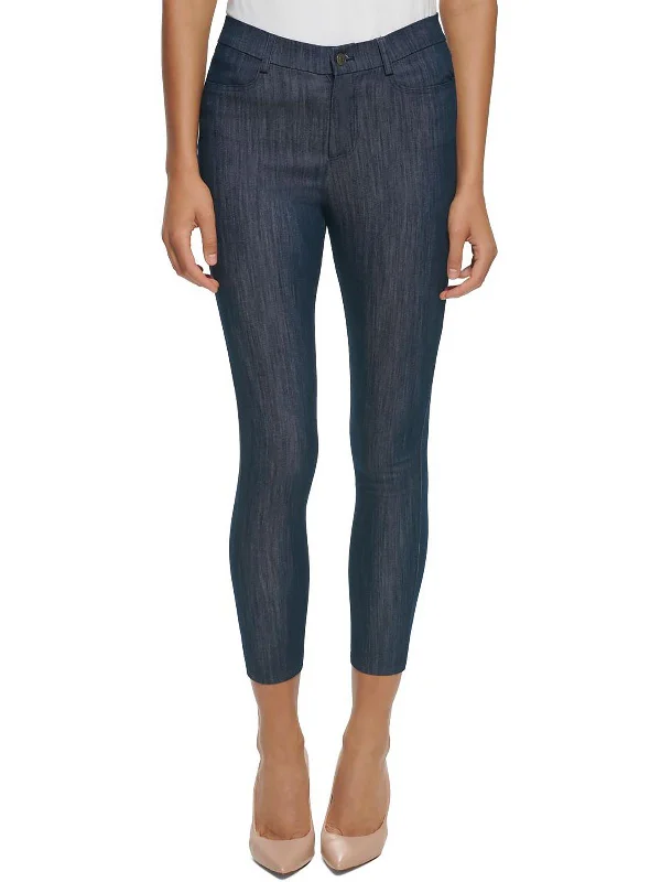 Womens Ankle Slim Fit Skinny Jeans Trendy Skinny Fit Jeans