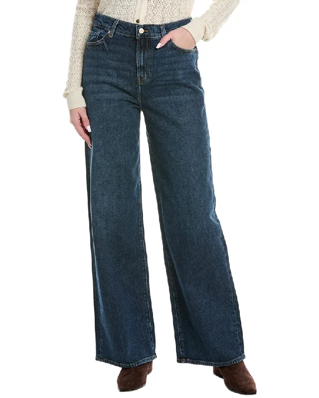 7 For All Mankind Scout Thrill Wide Leg Jean Chic Cropped Jeans