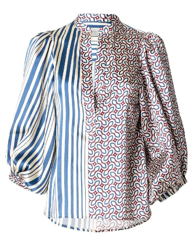 Sanford Blouse - Burgundy Soft Modal Blouse