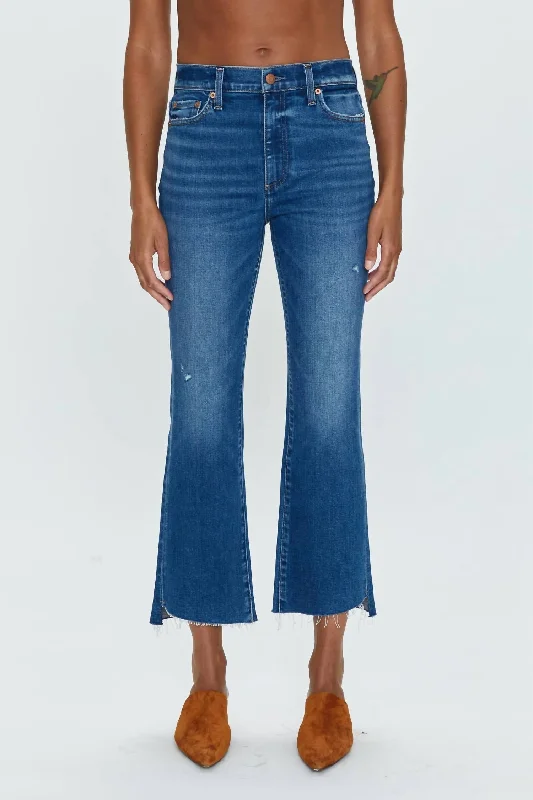 Women's Lennon High Rise Crop Jeans In Countryside Vintage Chic Dark-Wash Skinny Jeans Women's Lennon High Rise Crop Jeans In Countryside Vintage Chic Dark-Wash Skinny Jeans