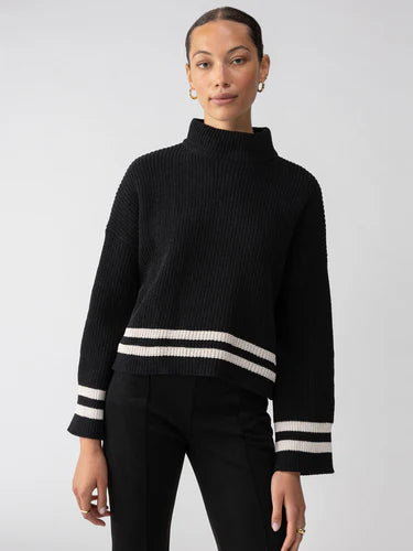 Sanctuary -  Stay Cozy Sweater Plaid Sweater Polka Dot Checkered