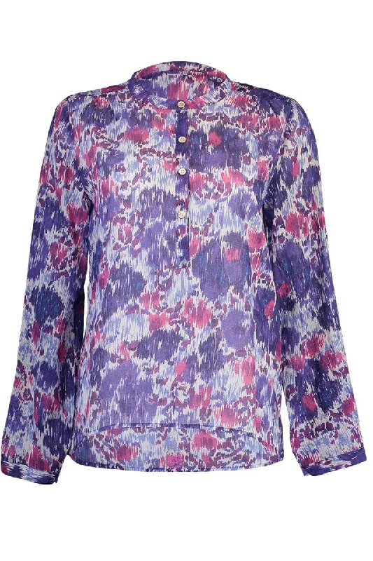 Maria Blouse Casual Button Blouse