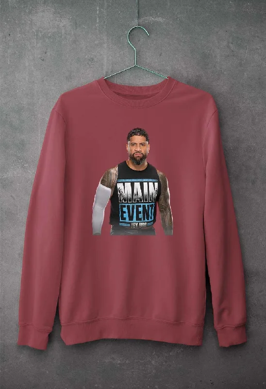 jey uso Unisex Sweatshirt for Men/Women Hoodie with Exposed Zipper Edgy Industrial