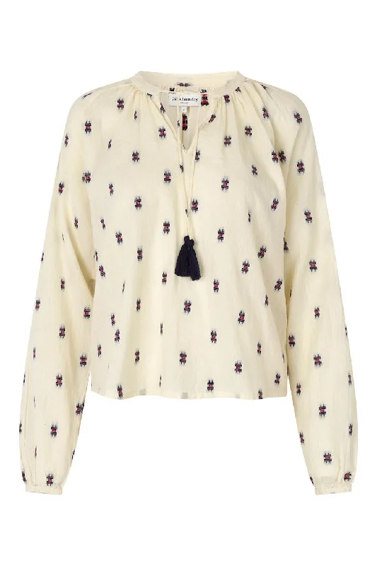 Bihar Blouse Elegant Peplum Blouse