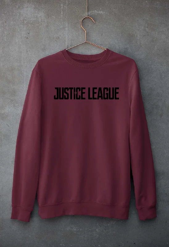 Justice League Unisex Sweatshirt for Men/Women Hoodie with Velcro Closure Adjustable Secure