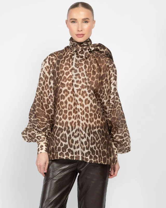 Illustration Billow Blouse Office Formal Blouse