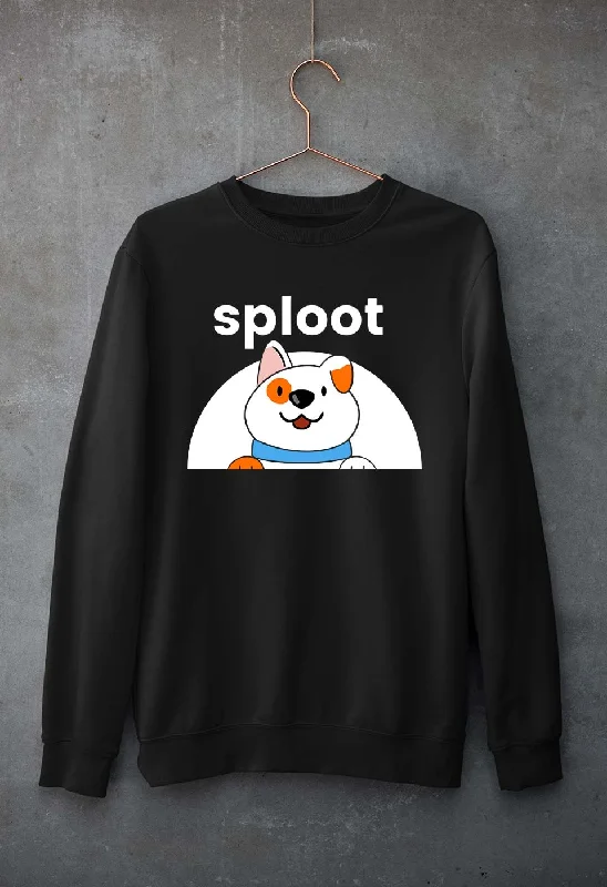 Sploot Unisex Sweatshirt for Men/Women Hoodie with Hem Ribbing Snug Secure