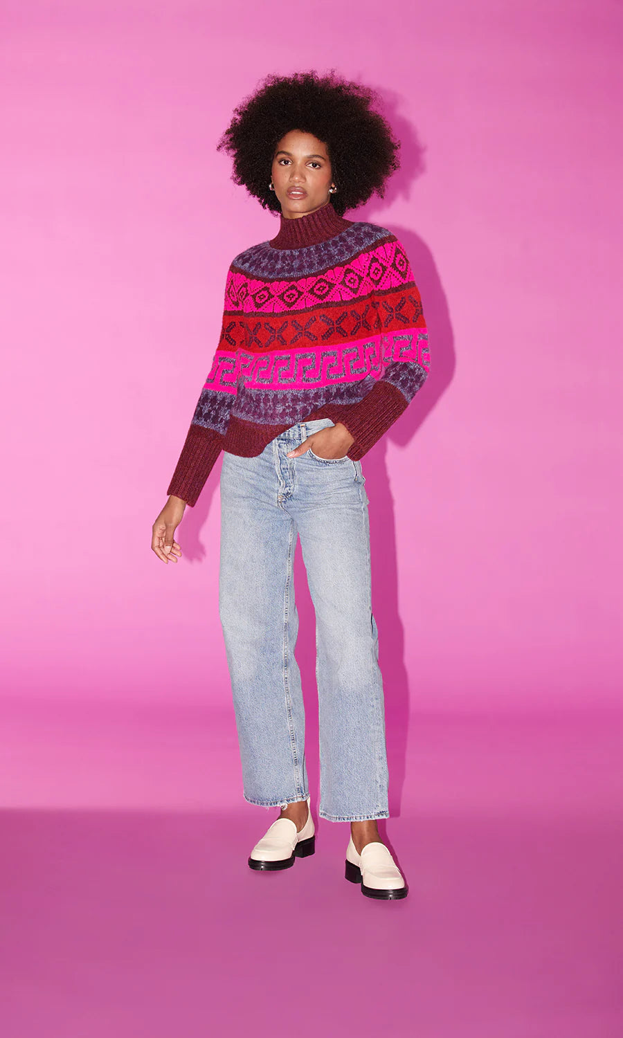 Candace Sweater Front Pockets Side Pockets Patch Pockets