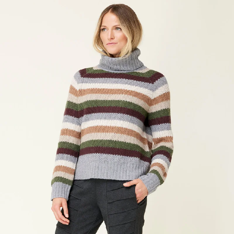 Women's Jill Turtleneck Sweater (Past Season) Spandex Rayon Corduroy