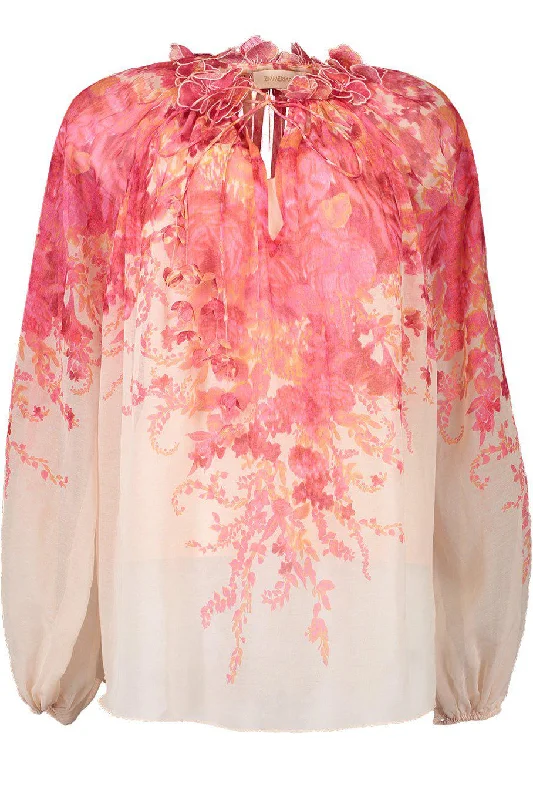 High Tide Billow Blouse Backless Summer Blouse