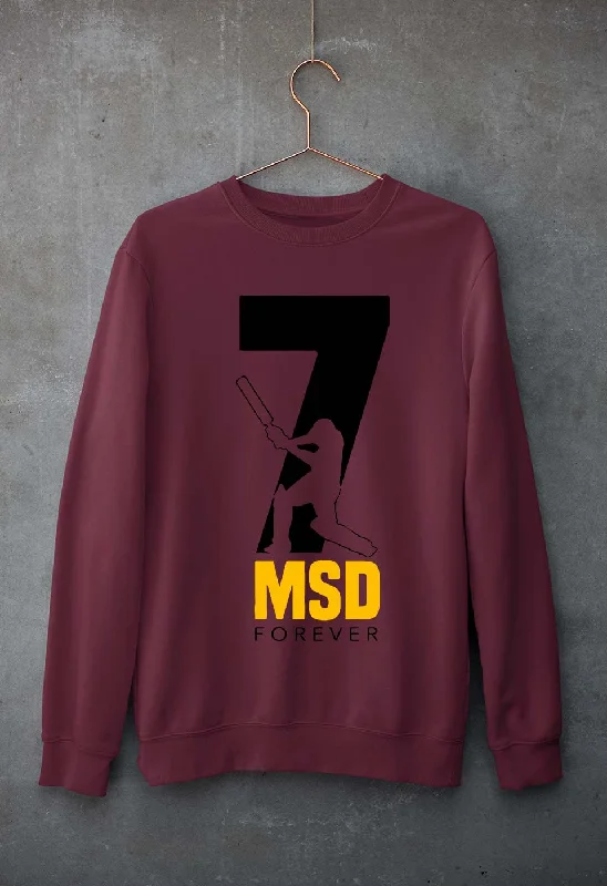 MS Dhoni (MSD) Unisex Sweatshirt for Men/Women Hoodie with Patch Decorative Personalized MS Dhoni (MSD) Unisex Sweatshirt for Men/Women Hoodie with Patch Decorative Personalized