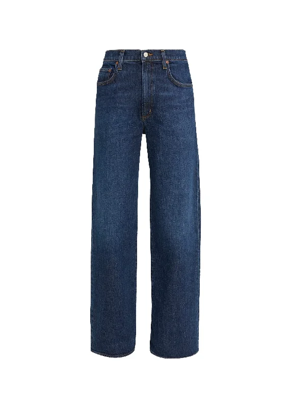 AGOLDE Women's Harper Jeans, Fix Cozy Stretch High-Waist Jeans