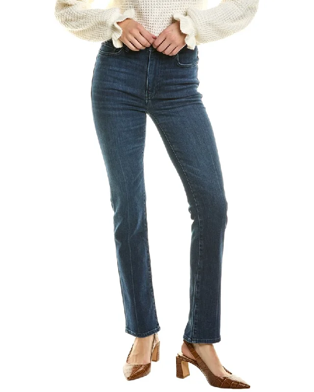 FRAME Denim Le High Calvin Straight Jean Casual Bootcut Ripped Jeans
