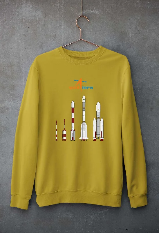 isro Unisex Sweatshirt for Men/Women Hoodie with Velcro Closure Adjustable Secure