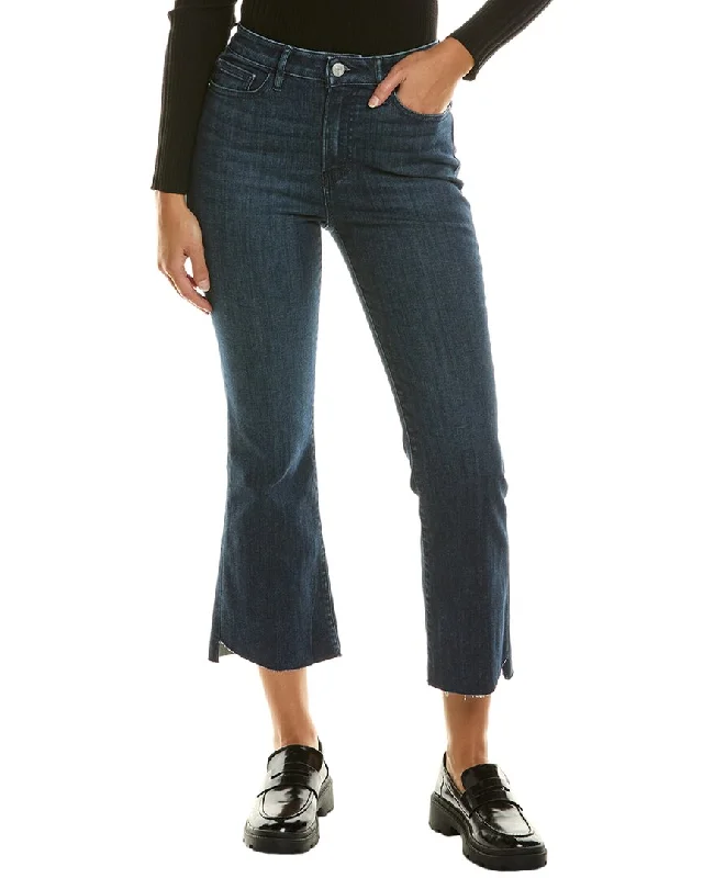 FRAME Denim Le Crop Mini Boot Jean Cozy Relaxed Fit Denim Jeans