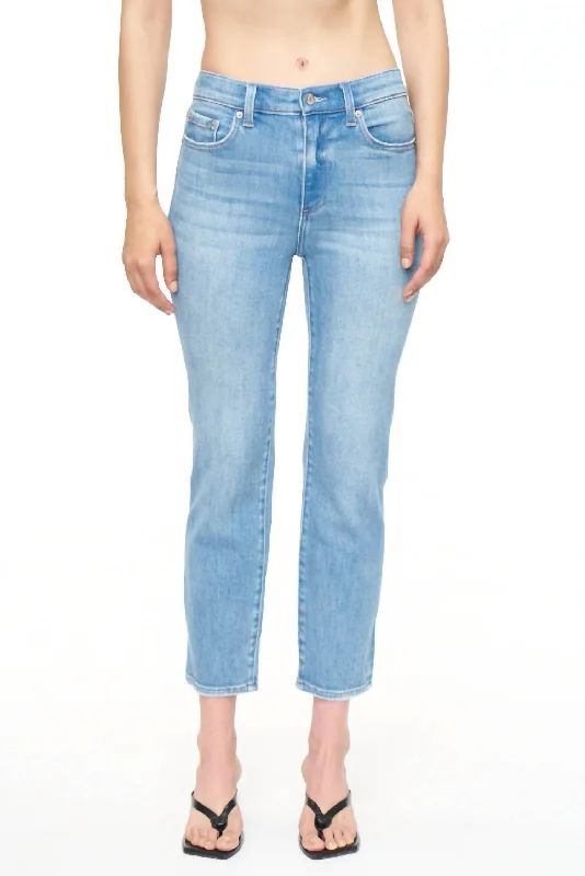 Monroe Crop High Rise Cigarette Crop Jeans In Mai Tai Comfortable Jogger Style Jeans Monroe Crop High Rise Cigarette Crop Jeans In Mai Tai Comfortable Jogger Style Jeans