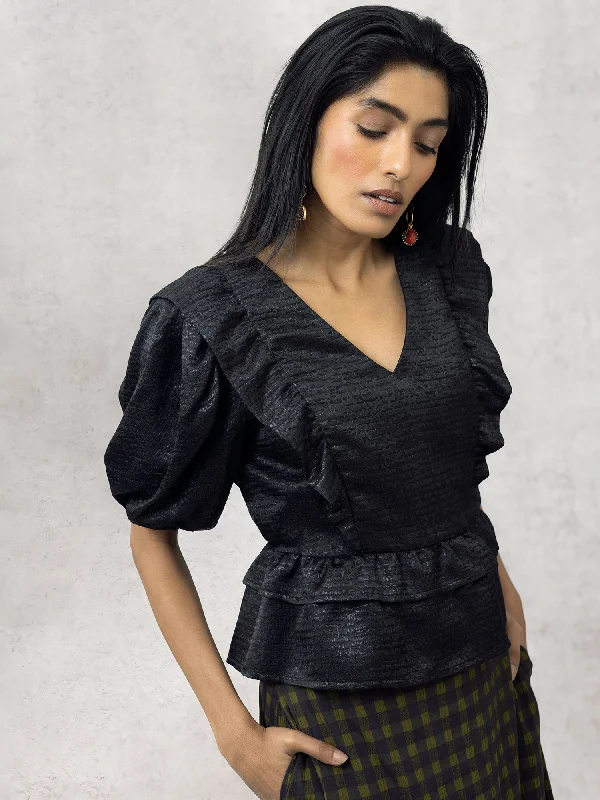 Emily Lovelock Anne Blouse Soft Satin Blouse