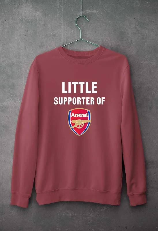 Little Supporter Arsenal Unisex Sweatshirt for Men/Women Hoodie with Toggle Buttons Decorative Unique Little Supporter Arsenal Unisex Sweatshirt for Men/Women Hoodie with Toggle Buttons Decorative Unique