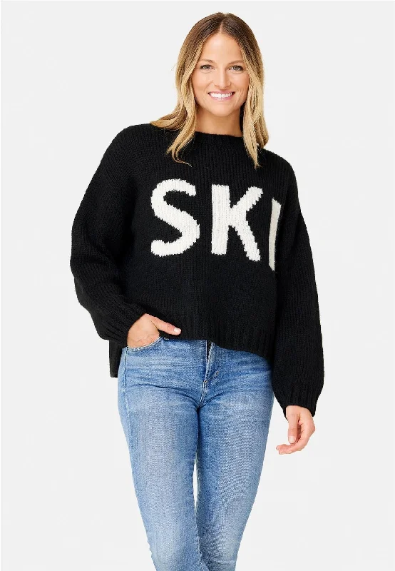 Women's SKI Knitted Sweater Cotton Fabric Linen Fabric Terry Fabric