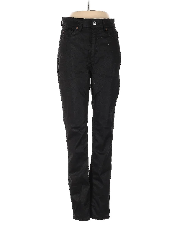 Jeans Comfortable Distressed Straight-Leg Jeans