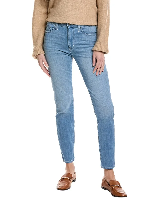 HUDSON Jeans Blair Luna Super Skinny Jean Fashionable Raw Edge Jeans