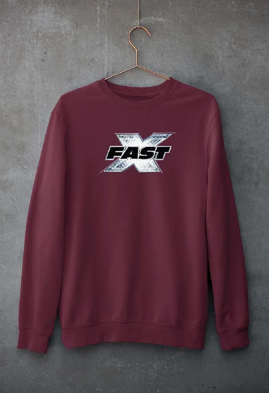 Fast X Unisex Sweatshirt for Men/Women Hoodie with Hem Drawcord Adjustable Customizable Fast X Unisex Sweatshirt for Men/Women Hoodie with Hem Drawcord Adjustable Customizable
