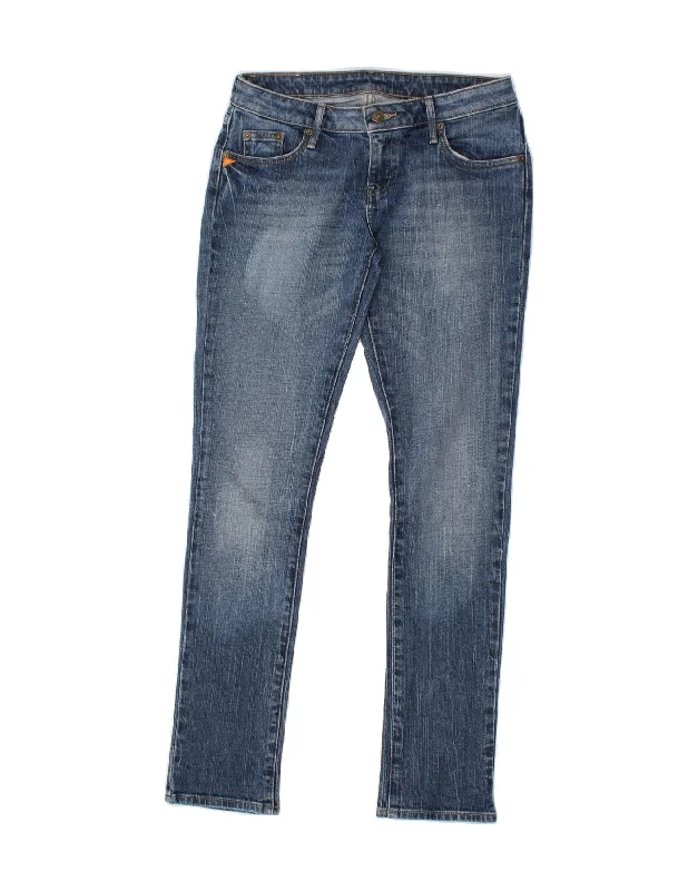 KAPPA Womens Skinny Jeans W29 L31 Blue Comfortable Dark Wash Jeans