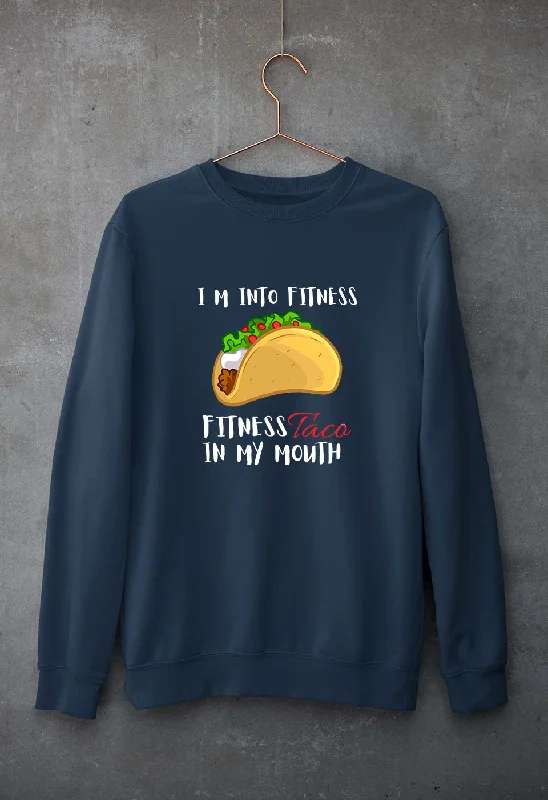 Taco Unisex Sweatshirt for Men/Women Hoodie with Puffed Sleeves Voluminous Trendy