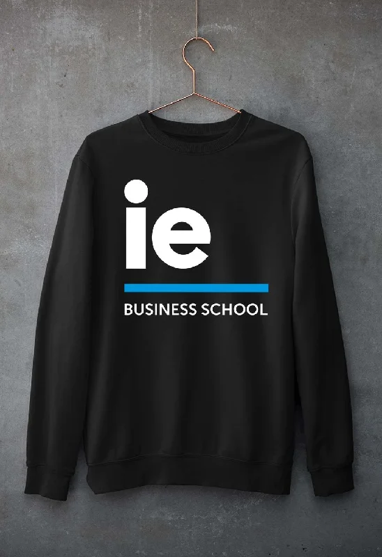 IE University Unisex Sweatshirt for Men/Women Hoodie with Rolled Sleeves Casual Relaxed