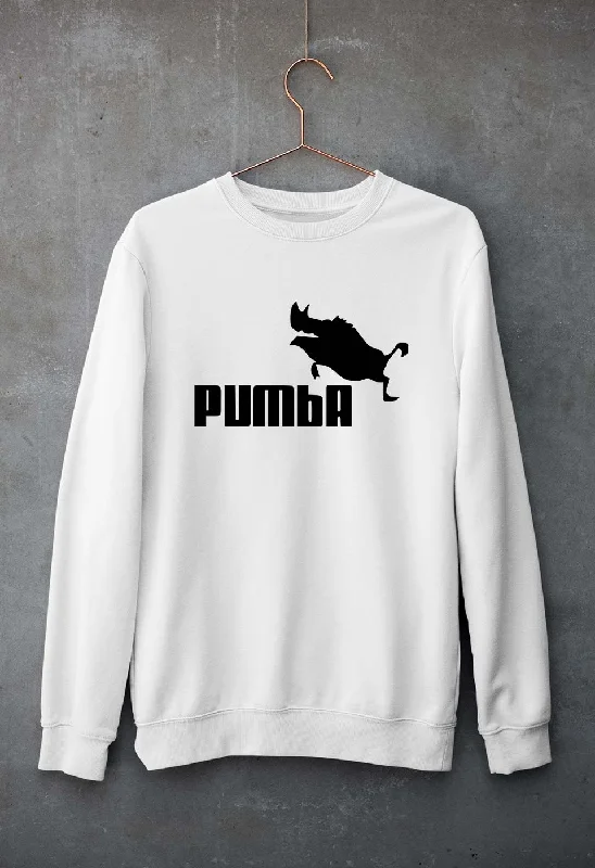 pumba Unisex Sweatshirt for Men/Women Hoodie with Embroidery Detailed Premium