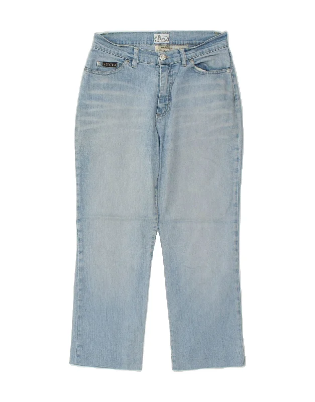 MARELLA Womens Crop Tapered Jeans UK 12 Medium W26 L23 Blue Cotton Casual Straight-Leg Jeans MARELLA Womens Crop Tapered Jeans UK 12 Medium W26 L23 Blue Cotton Casual Straight-Leg Jeans