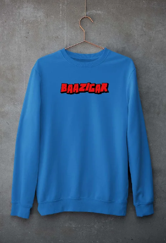 Baazigar Unisex Sweatshirt for Men/Women Hoodie with Hem Raw Edge Edgy Unfinished
