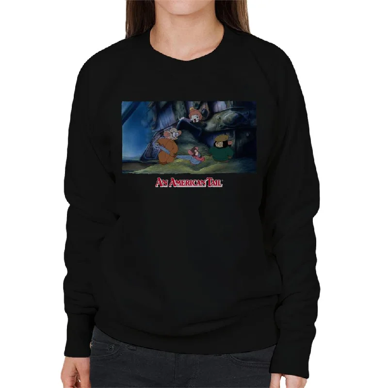 An American Tail The Bullying Orphans Women's Sweatshirt Hoodie Dress Longline Feminine An American Tail The Bullying Orphans Women's Sweatshirt Hoodie Dress Longline Feminine