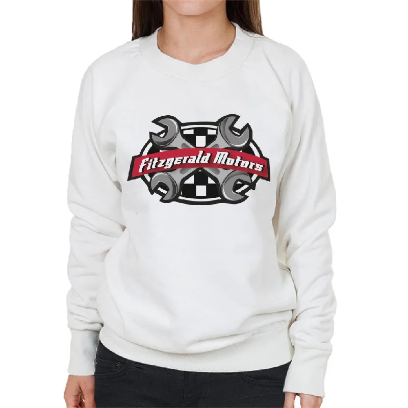 Neighbours Fitzgerald Motors Logo Women's Sweatshirt Hooded Sweatshirt Casual Wear Street Style