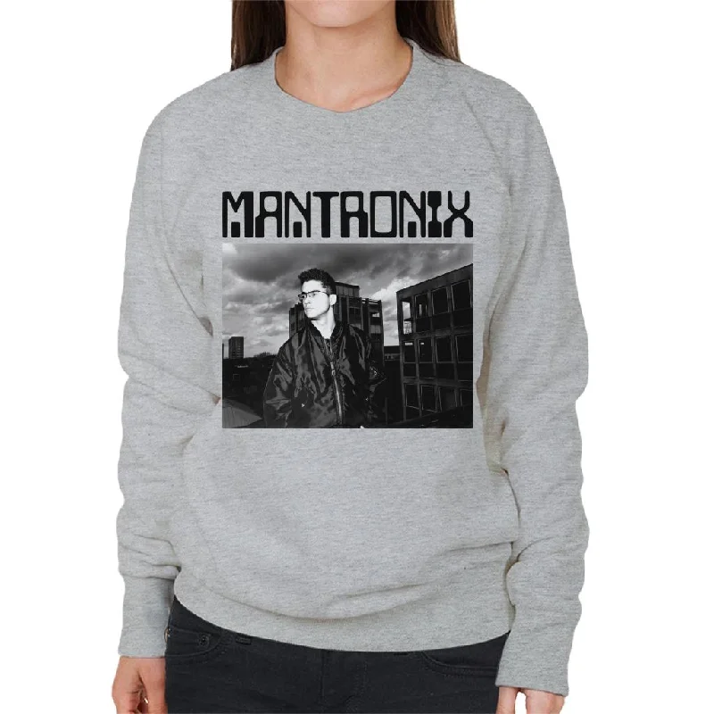 Mantronix Kurtis Shot Women's Sweatshirt Oversized Hoodie Comfort Casual