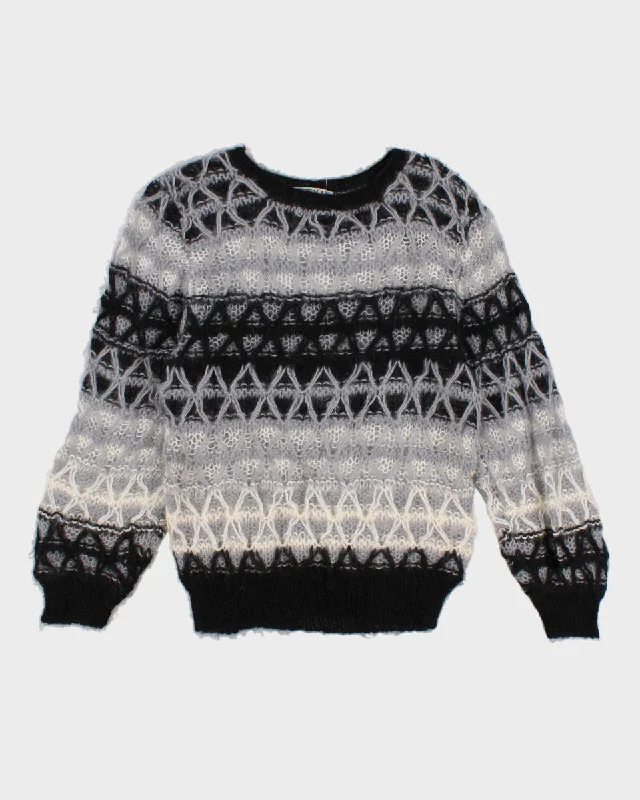 Vintage Morado Jumper - L Fitted Slim Tailored