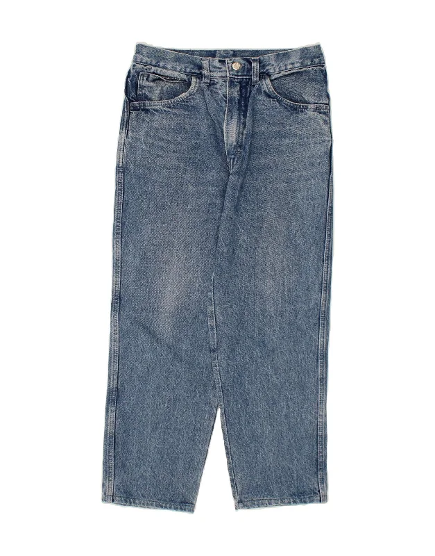 ENRICO COVERI Womens Straight Jeans W31 L25  Blue Fashionable Button-Front Jeans