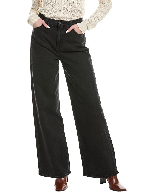 7 For All Mankind Scout Thunder Wide Leg Jean Fashionable Cropped Denim Jeans
