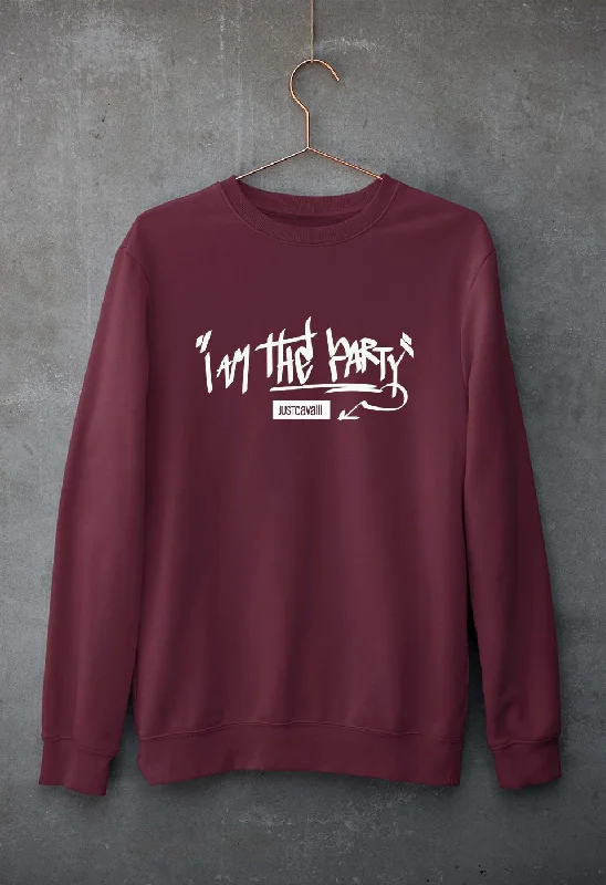 I am the Party Unisex Sweatshirt for Men/Women Hoodie with Elastic Waist Stretchable Comfortable I am the Party Unisex Sweatshirt for Men/Women Hoodie with Elastic Waist Stretchable Comfortable