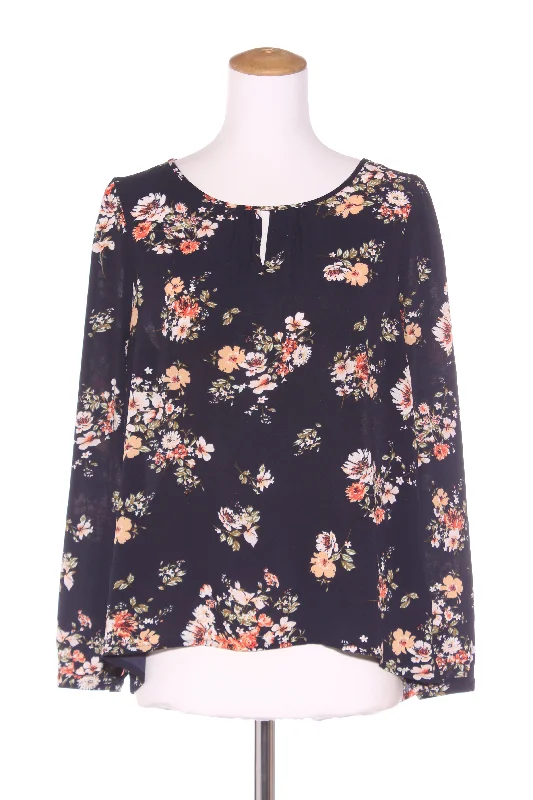 DOTTI - Floral blouse! 14 Off-Shoulder Wrap Blouse