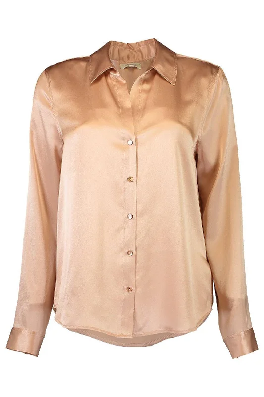 Tyler Blouse - Dusty Pink Playful Puff Blouse