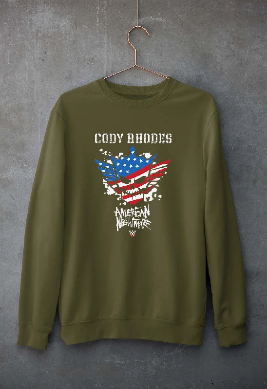 Cody Rhodes American Nightmare WWE Unisex Sweatshirt for Men/Women Hoodie with Logo Branding Identity Cody Rhodes American Nightmare WWE Unisex Sweatshirt for Men/Women Hoodie with Logo Branding Identity